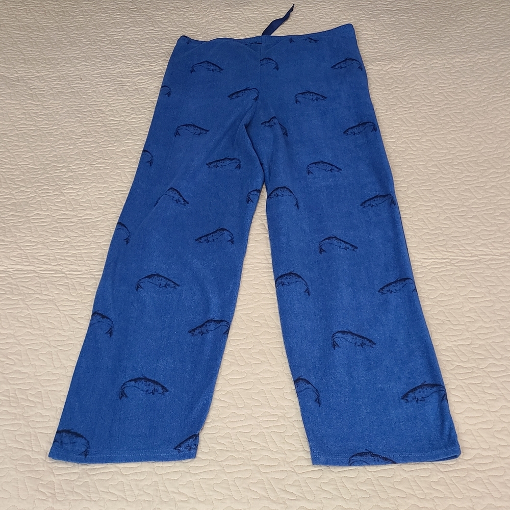 Weatherproof Big Fish pajamas fleece lounge pants size M - Picture 6 of 7